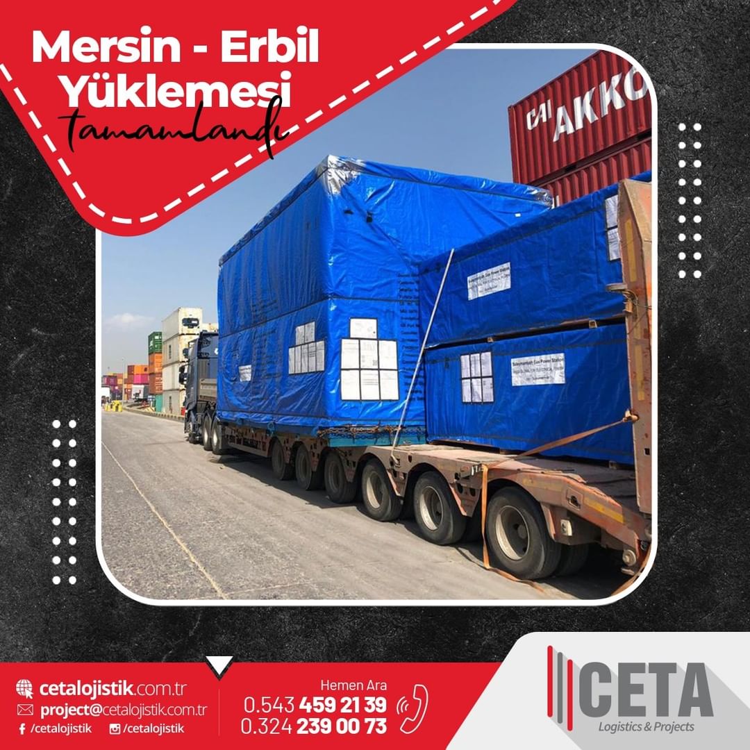 Mersin, Erbil Yüklemesi Tamamlanmıştır