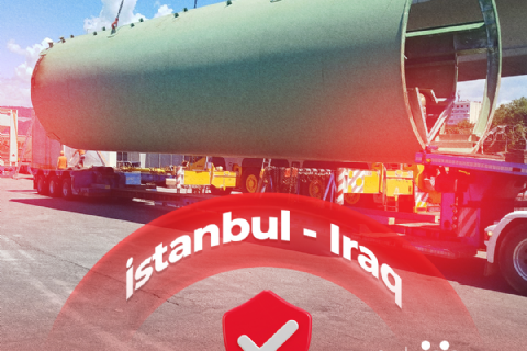 İstanbul'dan Iraq'a Ağır Yük Taşımacılığı