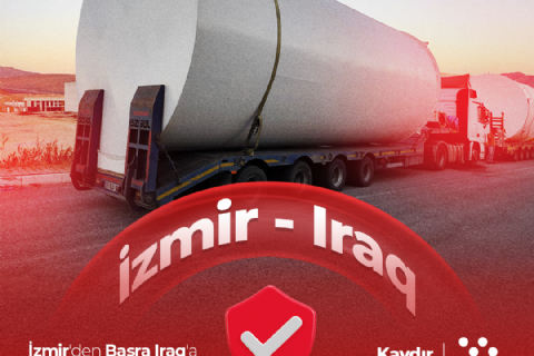 İzmir'den Basra Iraq'a Ağır Yük Taşımacılığı