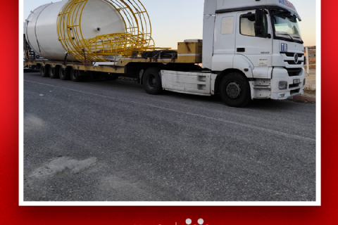İzmir'den Basra Iraq'a Ağır Yük Taşımacılığı