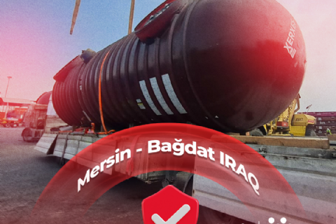Mersin - Bağdat IRAQ Ağır Yük Taşımacılığı